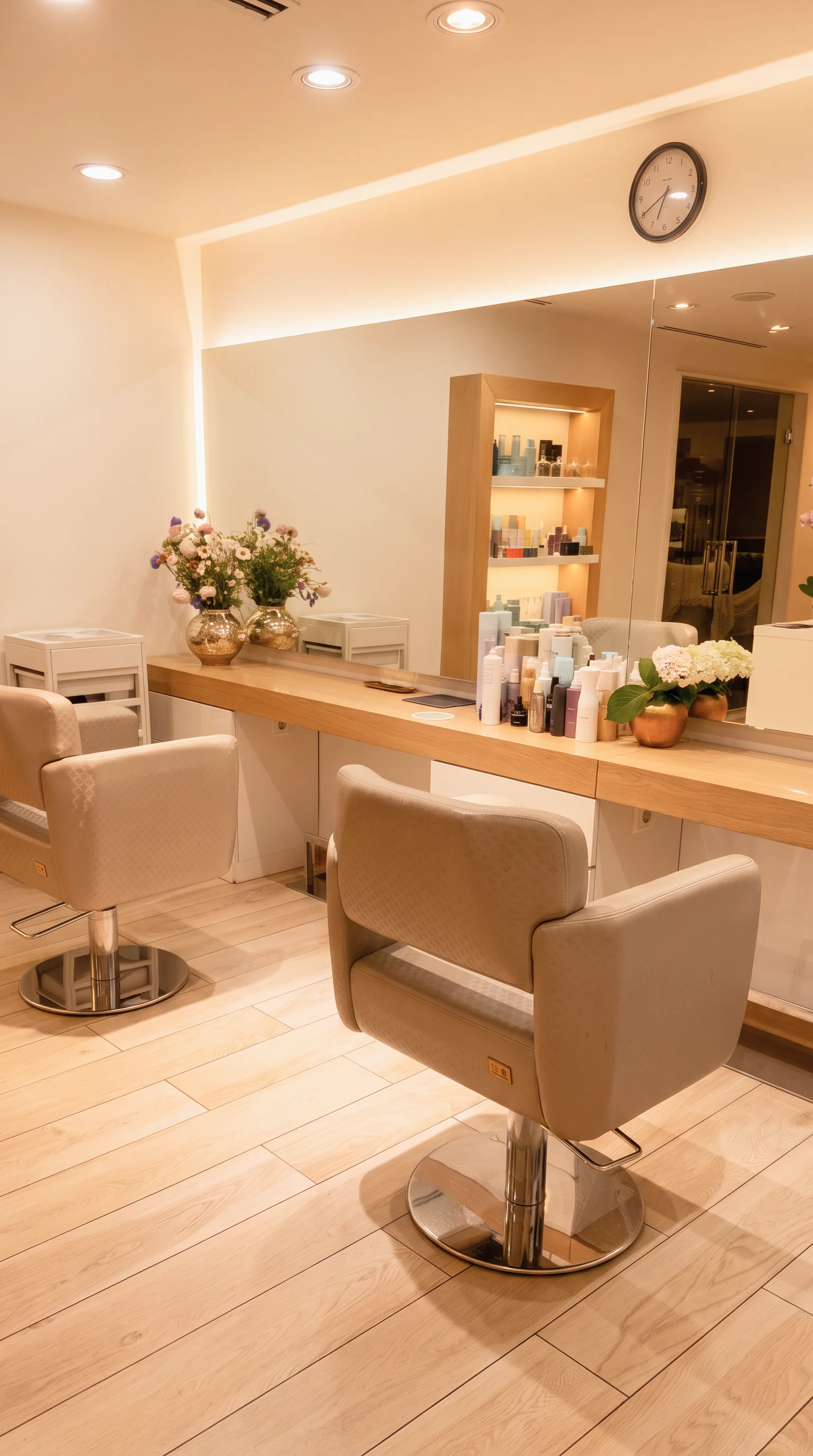 Cutting and styling area